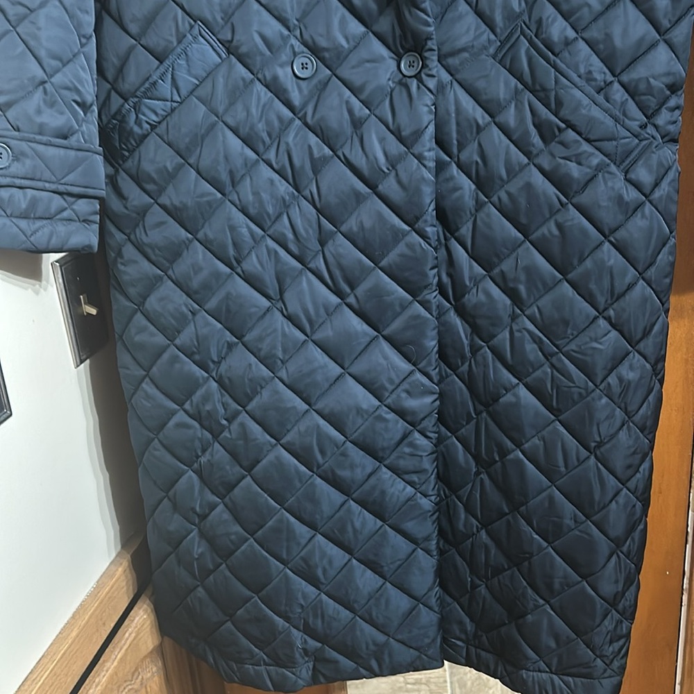 Rebecca Minkoff Black Quilted Coat - Picture 6 of 8